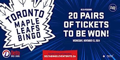 delta bingo pickering schedule.